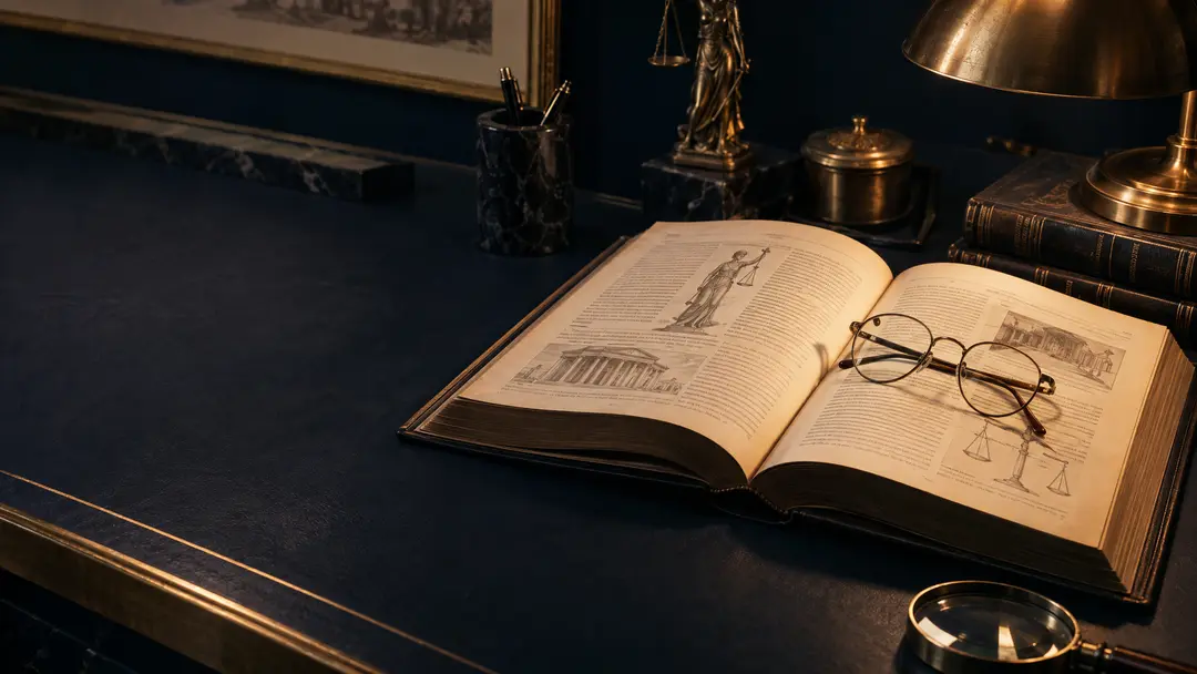 Livro aberto com óculos de leitura sobre páginas